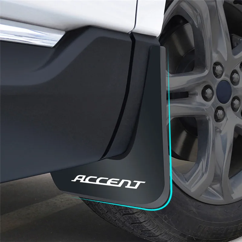 Mud Flaps For Hyundai Accent Sedan 2006-2010 for Fender Splash Guards Mudguards Mudflaps Car Accessories 4pcs