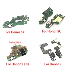 USB разъем для зарядки, док-станция, гибкий кабель для Huawei Honor 8 9 Lite 8X Max 5X 5C(China)