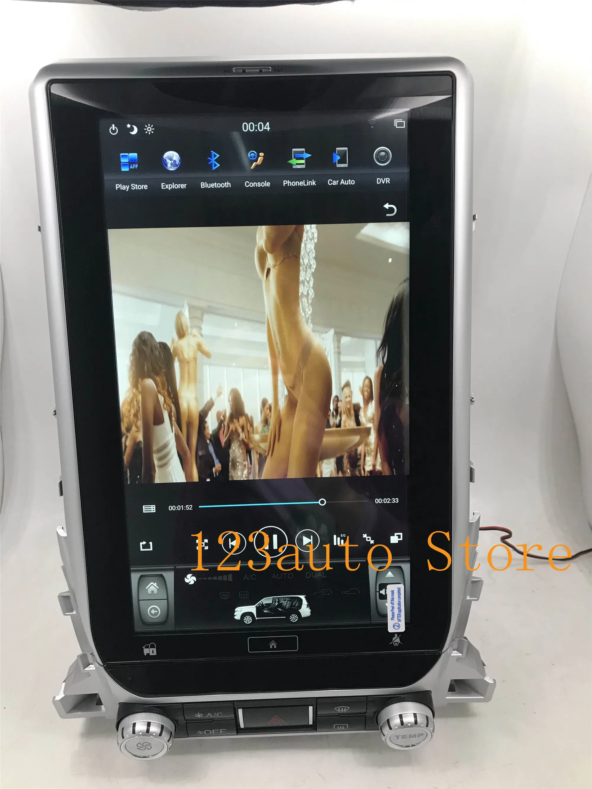 13,6 дюймов Tesla стиль Android 8,1 автомобильный DVD gps плеер навигация для Toyota Land cruiser LC200 ips carplay