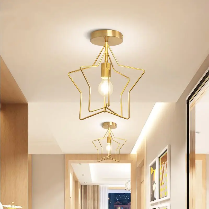 Металлическая люстра винтажная железная потолочная лампа Edison E27 лампочка для