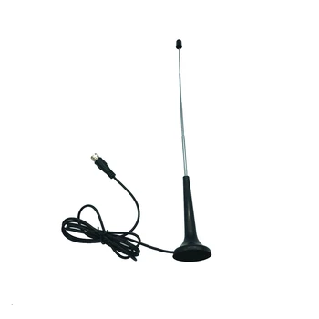 

TV Antenna Telescopic Antenna Removable Indoor Aerial Cable For USB TV Tuner/ Digital TV/ DAB Radio With Magnetic Base Cl