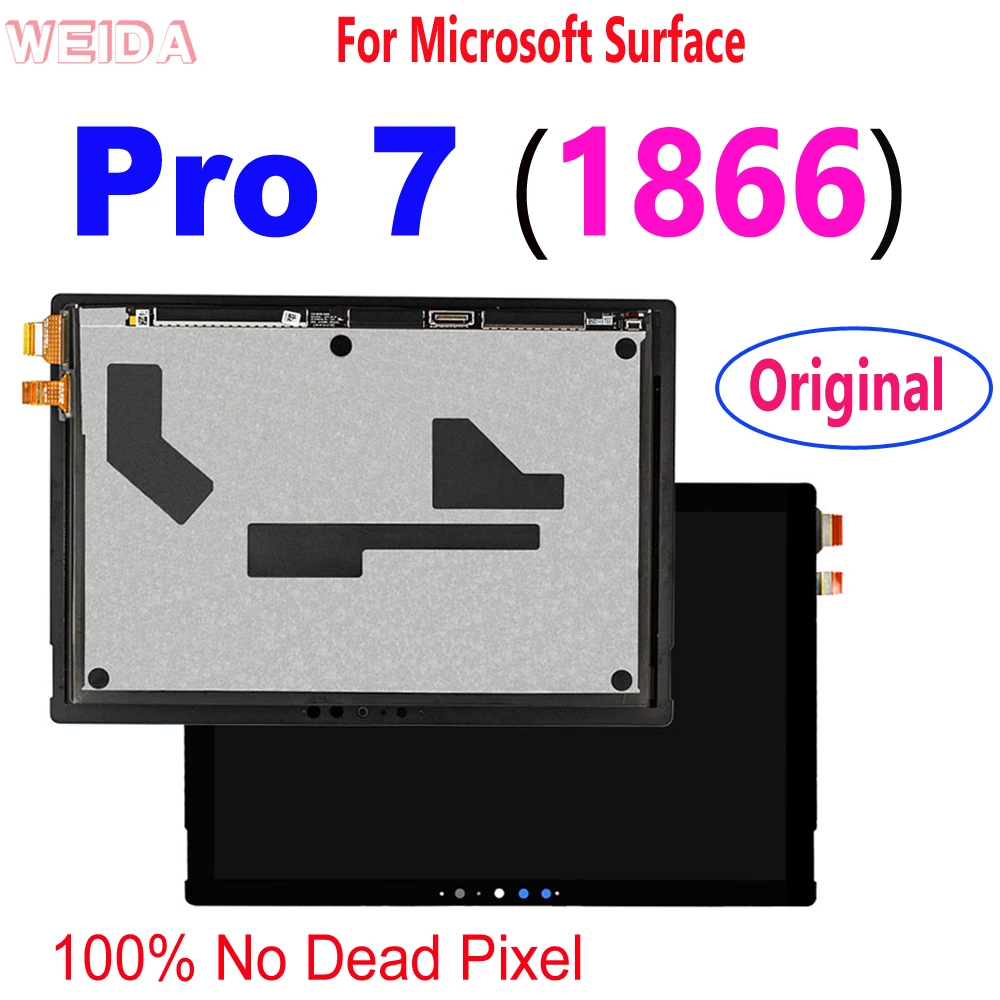 Lcd Pro 7 Originale Per Microsoft Surface Pro 7 1866 Display Lcd Touch Screen Digitizer Assembly Per Microsoft Surface Pro7 Lcd