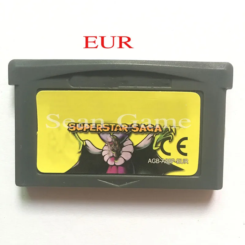 32 Bit EUR видео игровая карта-картридж Advance 1/Advance 3 4/Kart Circuit/Saga Version - Color: Saga