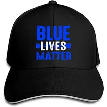Классическая Бейсболка унисекс синего цвета Lives Matter Trucker