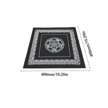 

1Pcs Non-woven Board Game Textiles Tarot Table Cover Playing Cards Pentacle Tarot Game Textiles Tablecloth