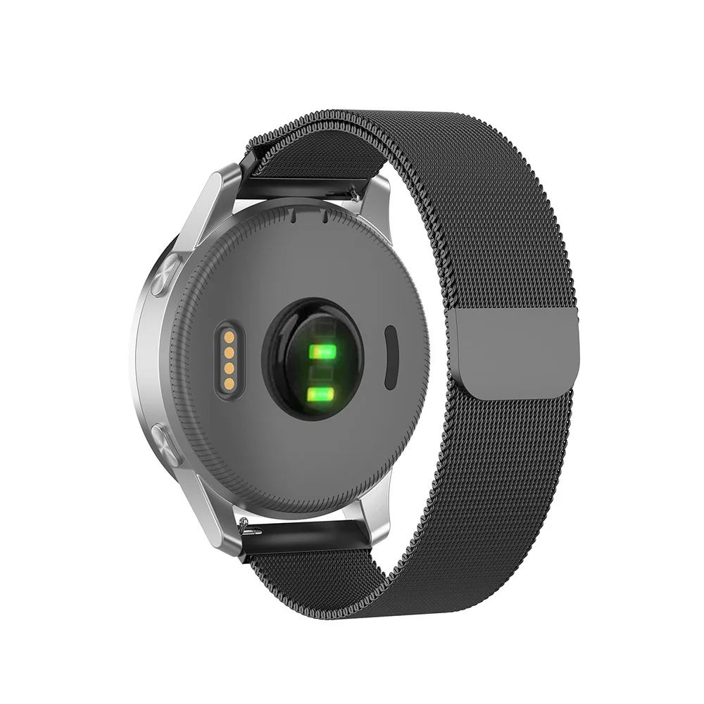 Горячее предложение для Garmin vivoactive 4S металлический миланский магнитный ремешок