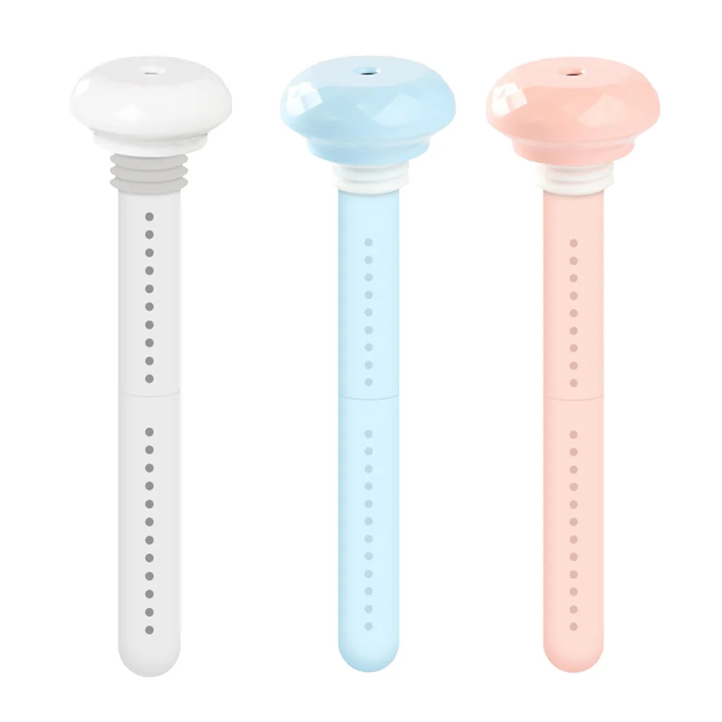 Travel USB Mini Humidifier for Bedroom Office, Portable Ultrasonical Cool Mist Humidifier with Adjustable Length