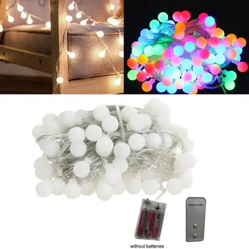 

Battery Operated 6m 40 LED Bulb Globe String Lights Fairy Lighting Lamp Decor 11UA