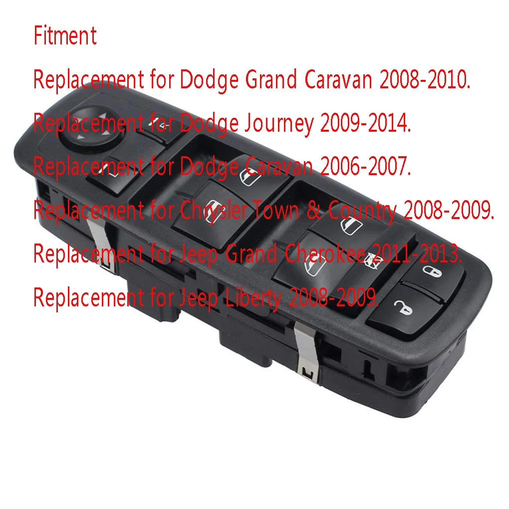 Замена для Dodge Grand Caravan 2008-2010 переключатель управления стеклоподъемником 68039999AA