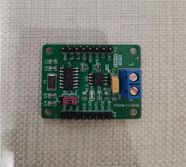 Для пользовательских CANFD модуль CANFD McP2517 CANFD макетная плата отправить stm32103 исходный код