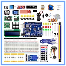 Elisona 78 шт. обновленная расширенная версия стартовый набор RFID Обучающий набор с коробкой для Arduino UNO R3 программируемый проект