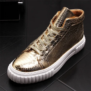 

Spring Autumn Ankle Boots For Young Men Genuine Leather Boots Fashion Work Boots Men Boots Thick Bottom High Top Men Shoes