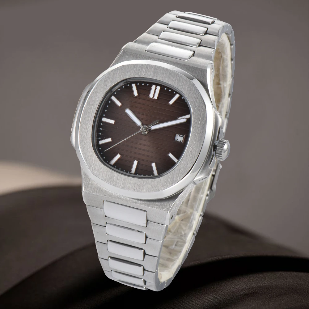

Watch automatic Patek men free shipping watch 41mm luxury military stainless steel luminous business automatic movement BD1