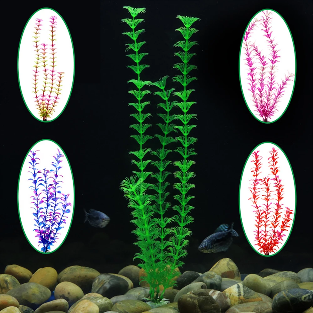 

37CM eco-friendly plastic artificial aquarium Water Plants, Fsh Tank Decoration Accessories for Home