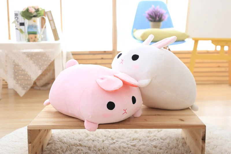 Новые продукты Япония вниз хлопок снег кролик плюшевые игрушки большие уши Кролик Детский день рождения подарок