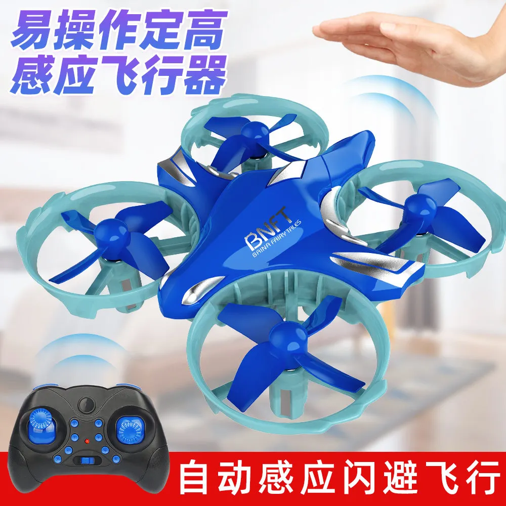 Датчик жестов 2,4 gdrone Квадрокоптер устойчивый к падению интерактивный мини-телеуправляемый игрушечный самолет