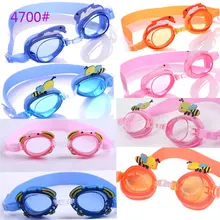 Горячая Распродажа, очки краб, детские плавательные очки, Мультяшные пчелы, зеркальные очки дельфин, очки с ушной затычкой 4700