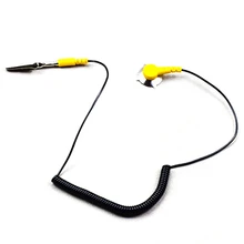 1 шт. антистатический заземляющий провод Электростатическая заземляющая Пряжка антистатический коврик заземляющий Кабель зажим для ремонта работы заземляющий провод ESD