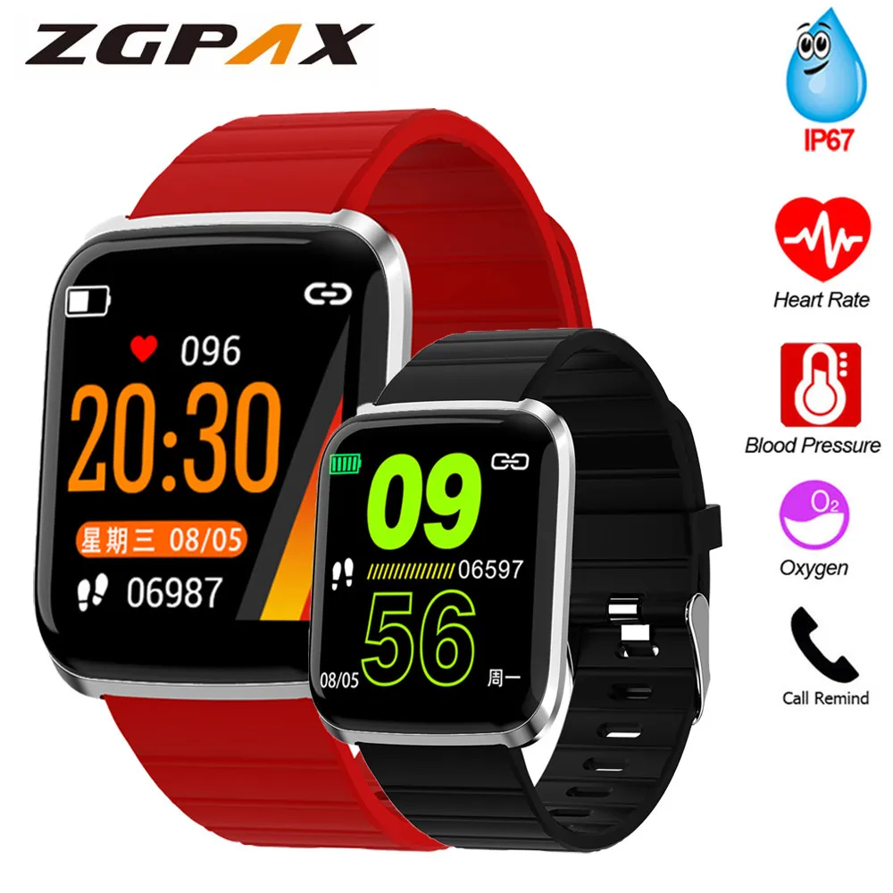 

116 Pro Remote Control Smart Watch Fashion Women man Heart Rate Monitor Fitness Tracker Blood Pressure Blood oxygen Smartwatch