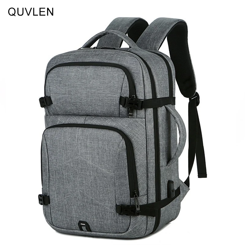 Black Men's Fashion Backpack Large Capacity Waterproof Backpack Pu Bag For  Men And Women's Daily Commuting, Leisure, And Outing