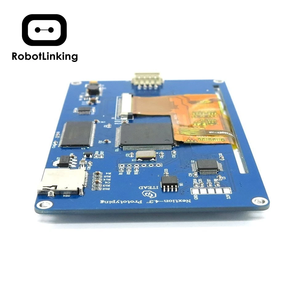 Nextion 4 3 ''HMI ЖК дисплей модуль TFT сенсорная панель для ESP8266|Интегральные схемы| |