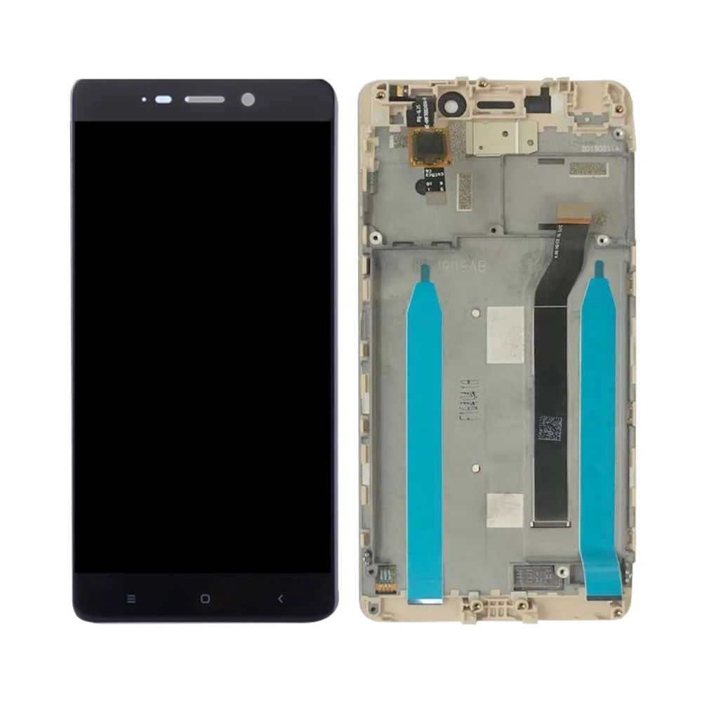 Для XIAOMI Redmi4 стандартный ЖК-кодирующий преобразователь сенсорного экрана в сборе для XIAOMI Redmi 4 дисплей с оперативной памятью e Замена 2 Гб оперативной памяти