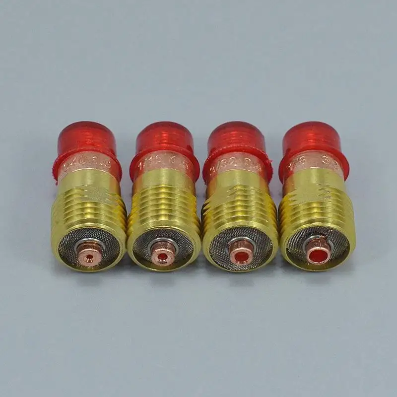 TIG Welding Torches Stubby Gas Lens Collets Alumina Nozzles Back Cap Kit For SR WP 17 18 26 Series 16pcs gas torch,welding torch