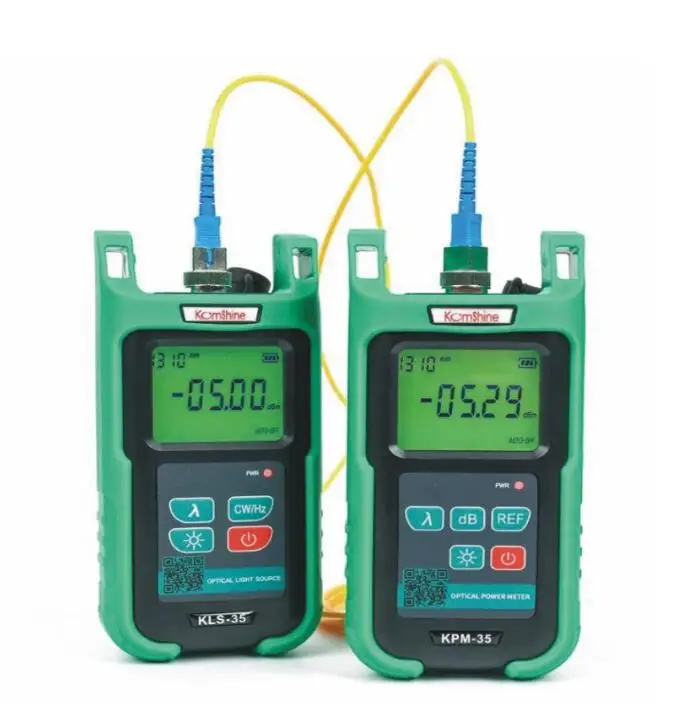 

Fiber Optic power meter KPM-35 Optical Light Source KLS-35 fiber optic light