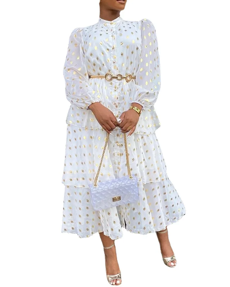 

2021 New African Dresses for Women African Clothes Africa Dress Dashiki Ladies Clothing African Clothes Women