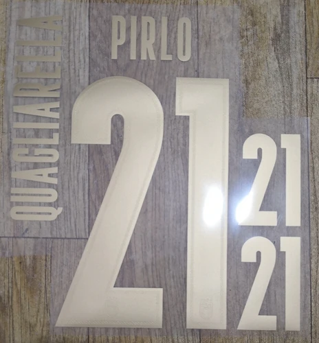 Белый Италия 3-го пути жоргиньо Бюффон CHIELLINI VERRATTI BELOTTI INSIGNE DE ROSSI Пирло EL SHAARAWY PELLEGRINI nameset нашивка - Цвет: Белый