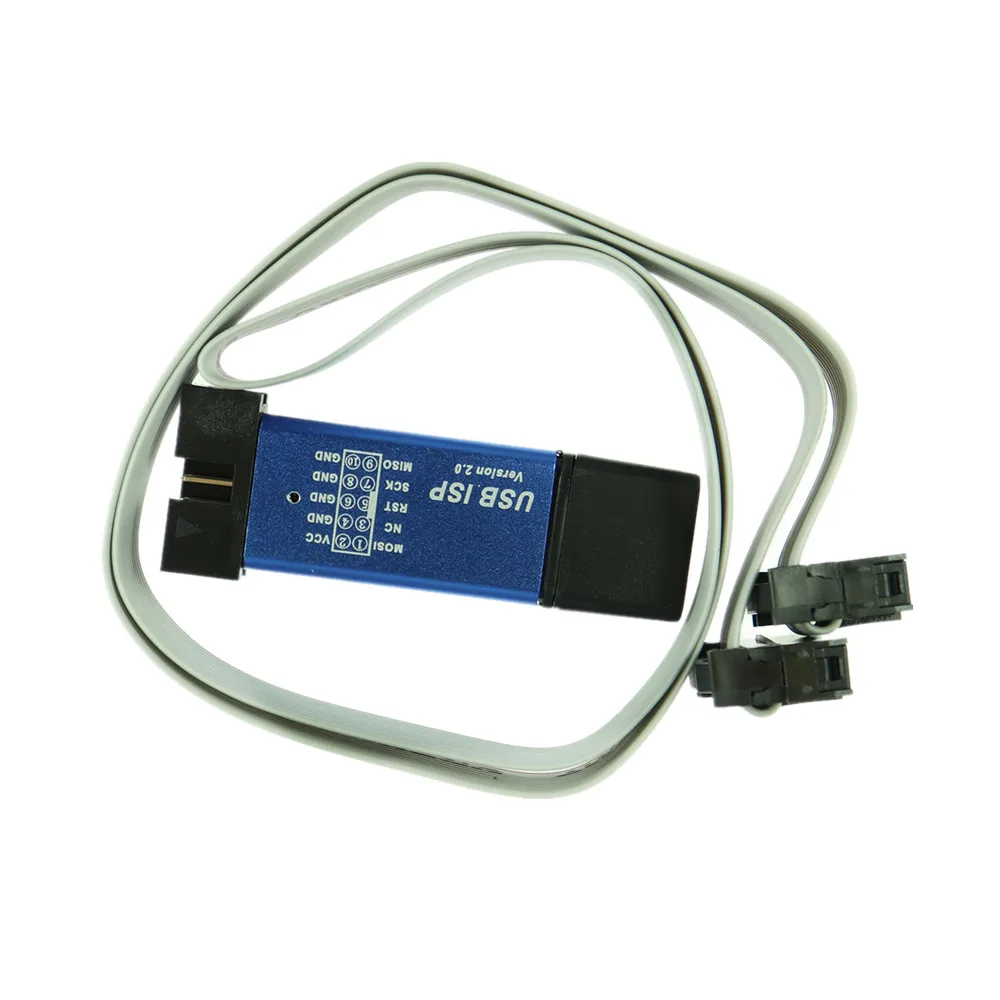 免驱动 51 AVR单片机 USB ISP 编程烧录器 USB AVR ISP USBasp  (8)
