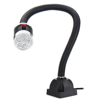 

110V-220V 5W LED Lamp Sewing CNC Machine netic Base Gooseneck Working Led Machine Tool Light US Plug