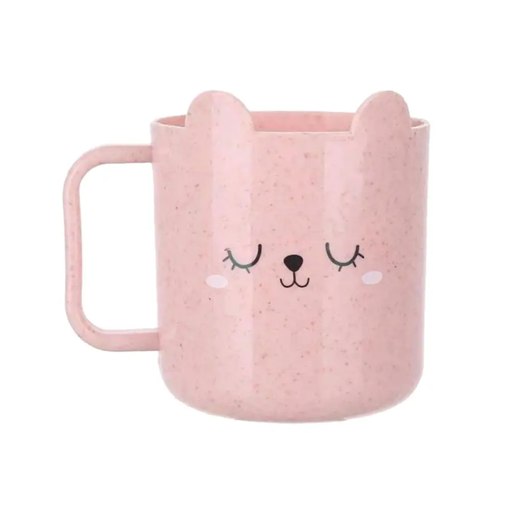 1pc Bathroom Wheat Straw Toothbrush Holder Cup Wash Gargle Suit | Дом и сад