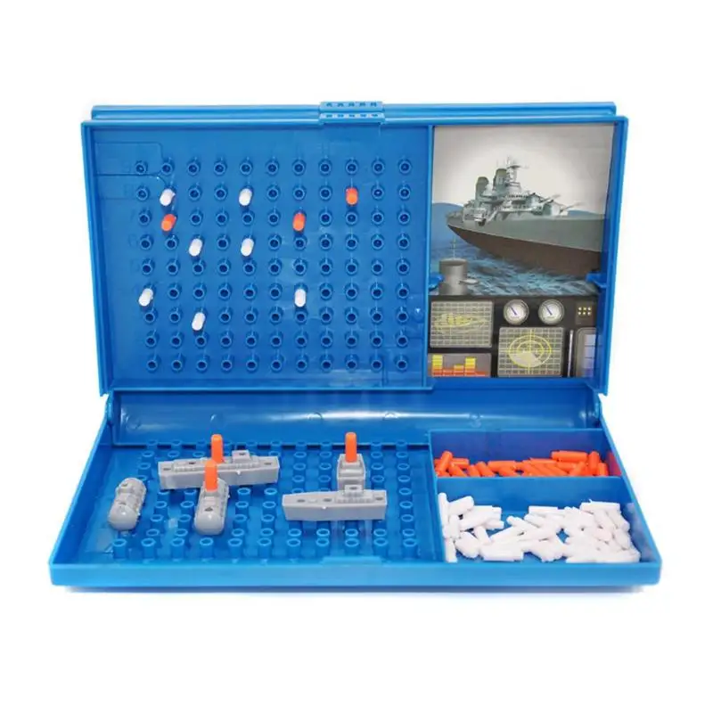 Battleships морская битва традиционные Забавные игрушки Улучшенная практическая функция модная боевая игра - Цвет: A