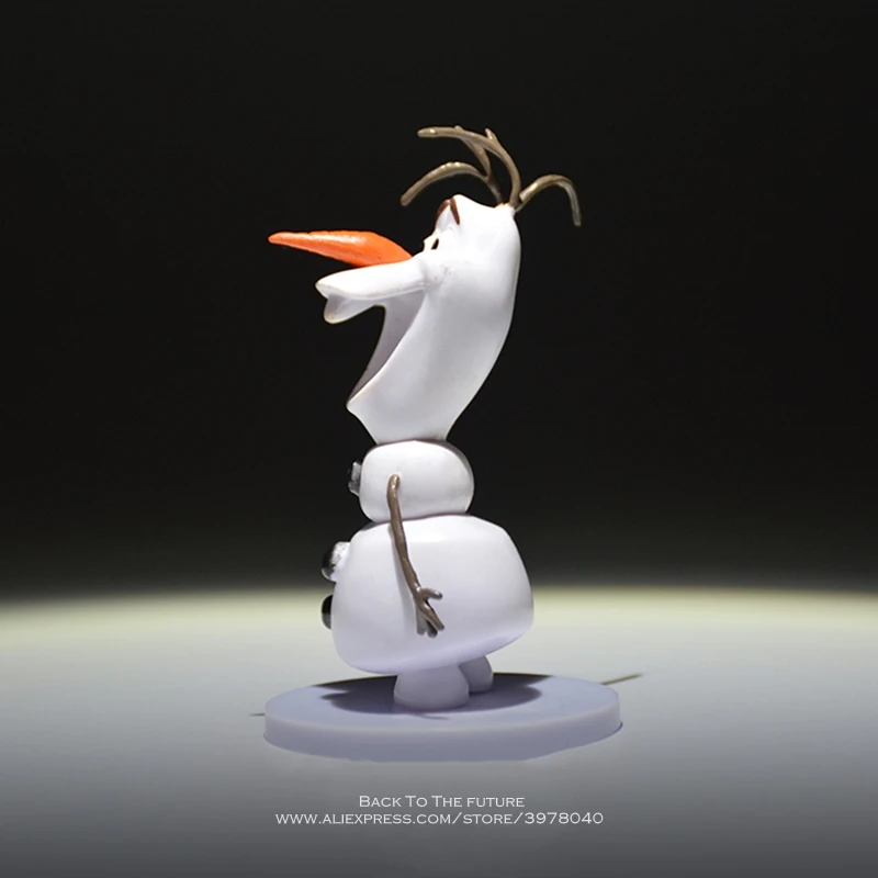 Disney Frozen Олаф снеговик 7 см фигурка аниме украшение куклы Коллекция фигурка мини игрушка модель для детей подарок