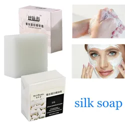 3Pcs/set Women Skin Beauty Beauty Skin Soap Mild Clean Refreshing Moisturizing Silk Soap