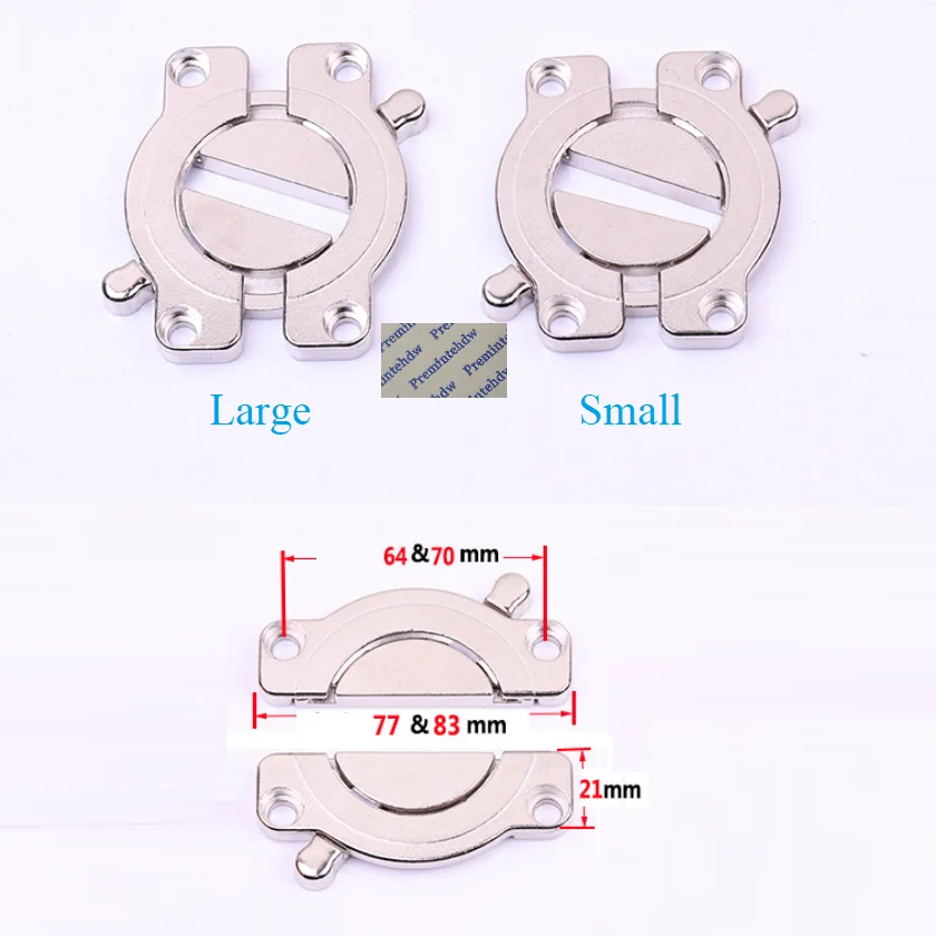 4Pcs Zinc Alloy Desktop Table Top Joiner Connecting Double Sliding Joint Latch