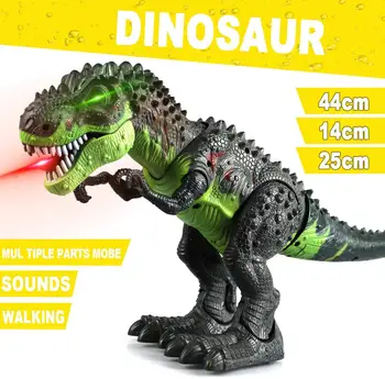

Electric Simulation Dinosaur Toy Walking Dinosaur Toy Model Lively Present For Kids Birthday Christmas Gifts Boys Toys