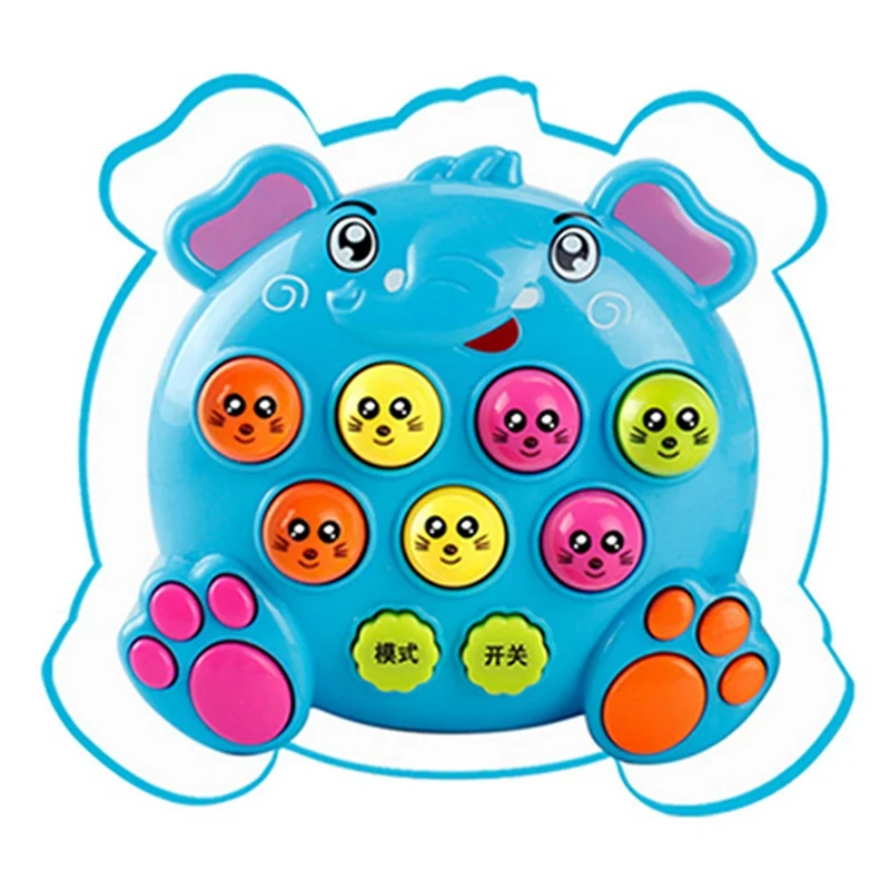 

Family Knock On Maker Educational Toys Plastic Hammer Game Animal Head Noise Children Hamster Games Music Toys