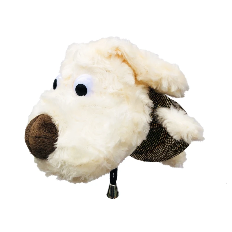 

2 pcs/set Plush Dog Golf Head Cover For Driver Fairway Woods Clubs Outdoor Sport Plush Golf Clubs Headcovers NEW!