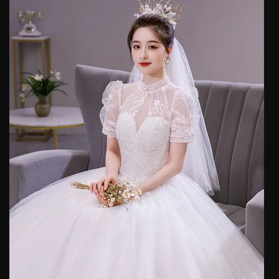 One-Shoulder Korean Sexy Fashion Women Lady Wedding Dress - China Wedding  Dress and Wedding price | Made-in-China.com