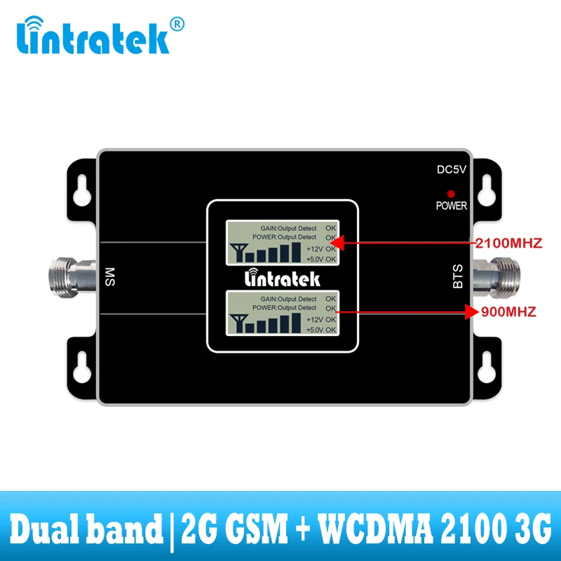 lintratek GSM 900 WCDMA 2100 Cellular signal
