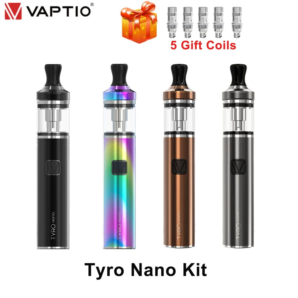 UK Vape комплект 900 мА/ч Vaptio Тиро NANO 2 0 мл жидкости для электронных сигарет