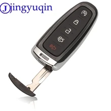 Jingyuqin 5 шт. 5 кнопок чехол для дистанционного ключа от машины крышка Fob для Ford Explorer Edge Escape Flex Телец 2011 2012 2013 Smart