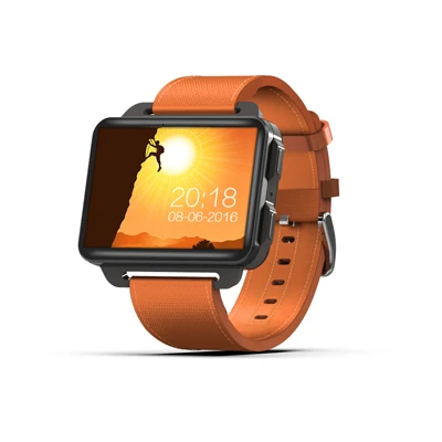 Gps wifi Bluetooth android 3g смартфон Smartband smartwatch 1 ГБ ОЗУ 16 Гб ПЗУ мини маленький мобильный телефон Quad Смарт часы с камерой трекер - Цвет: Оранжевый