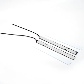 

Set Car LED Lights 17cm COB Strip RED Parts 2Pcs Waterproof Accessories