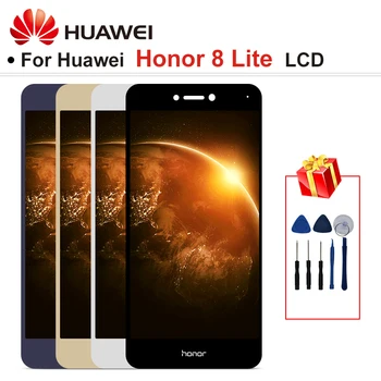 

5.2" For HUAWEI Honor 8 Lite LCD PRA-LX1 LX3 LCD Display Touch Screen Digitizer Replacement With Frame For Honor 8 Lite Display