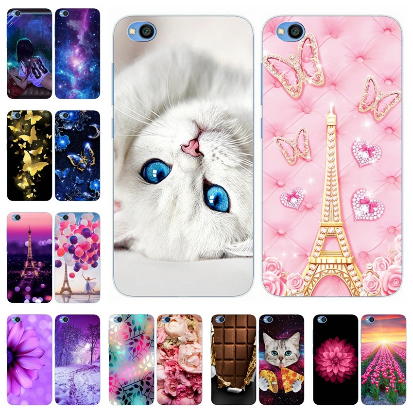 Soft Silicone Case for Xiaomi Redmi Go 5.0&quot Cute Cover Fundas Coque For Xiomi Phone Back Bumper Capa |