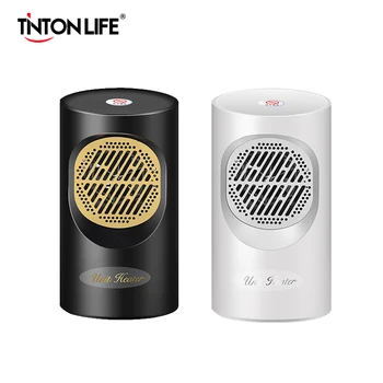 

Household Electric Heaters Fan Countertop Mini Home Room Handy Fast Power Saving Warmer for Winter Heating Overheat Protection
