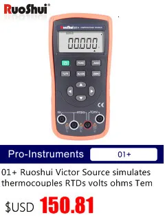 03+ RTD temperature Calibrator Simulation process Calibrator currency detector functional signal generator(RuoShui